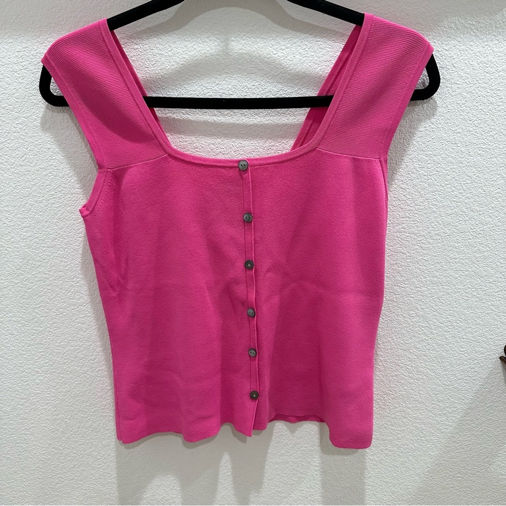 Y2K tank top size M pink